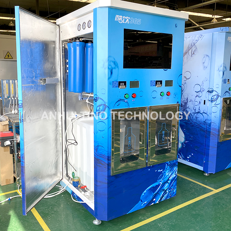 Double Window Water Vending Machine