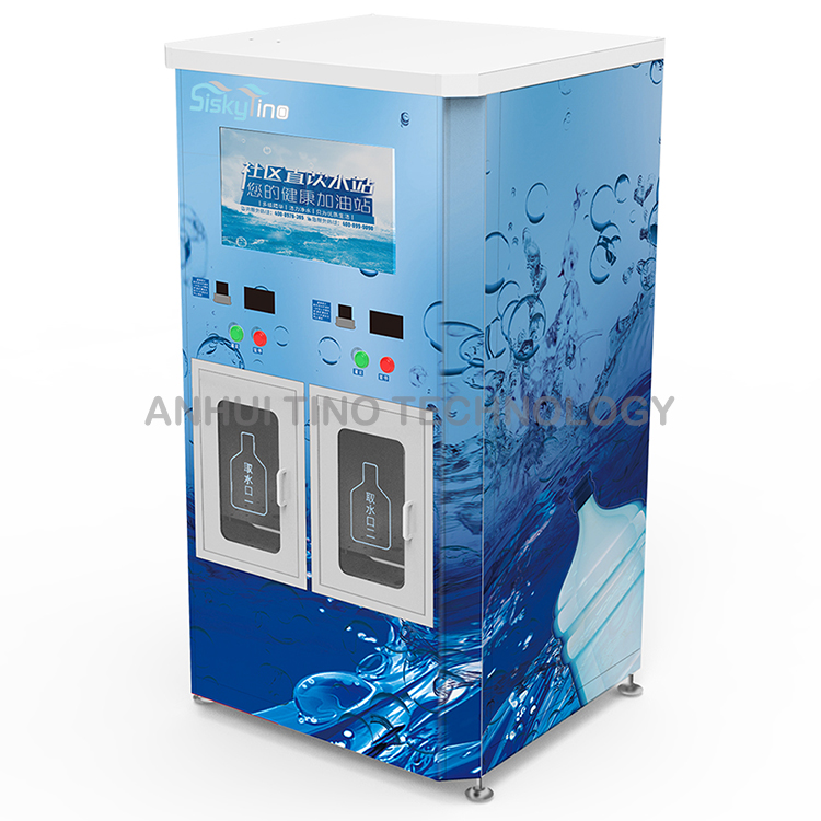 Double Window Water Vending Machine