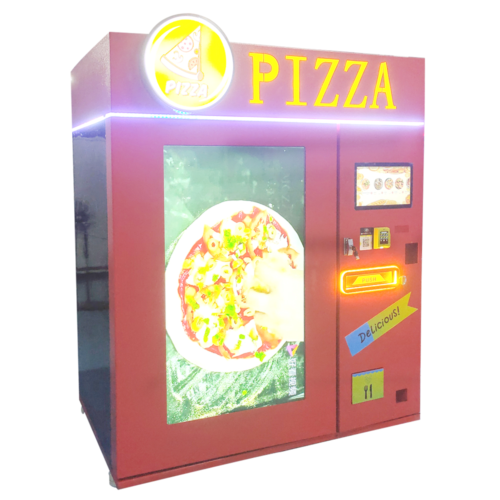 Self-Service Fast Food Making Machine Fully Automatic Pizza Vending Machines