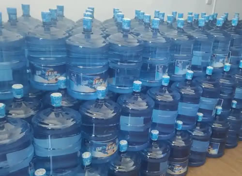 Investigation of secondary contamination of bottled water
