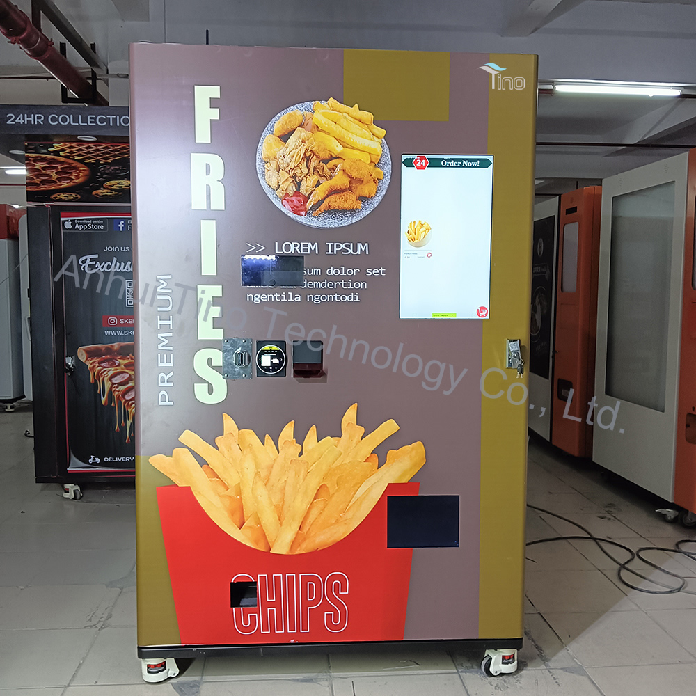 French Fries Vending Machines Hot Food French Fry Vending Machine