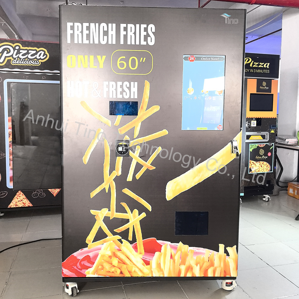 French Fries Vending Machines with Touchscreen