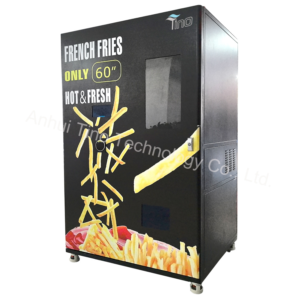 French Fries Chicken Hot Food Self-service Vending Machine